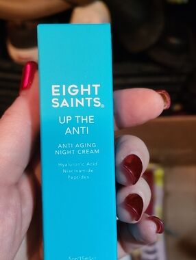 Eight Saints Up The Anti Anti-Aging Night Cream - Blue